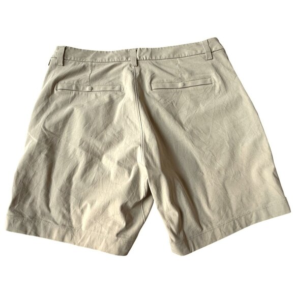 Lululemon Commission Classic-Fit Short 7 In Sz 32 M7AJXS Tofino Sand Warpstreme - Picture 3 of 16